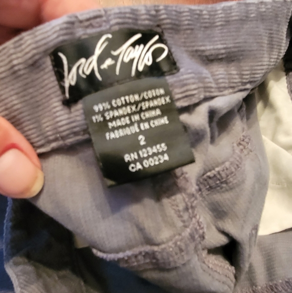 Lord and Taylor cords - Picture 2 of 4